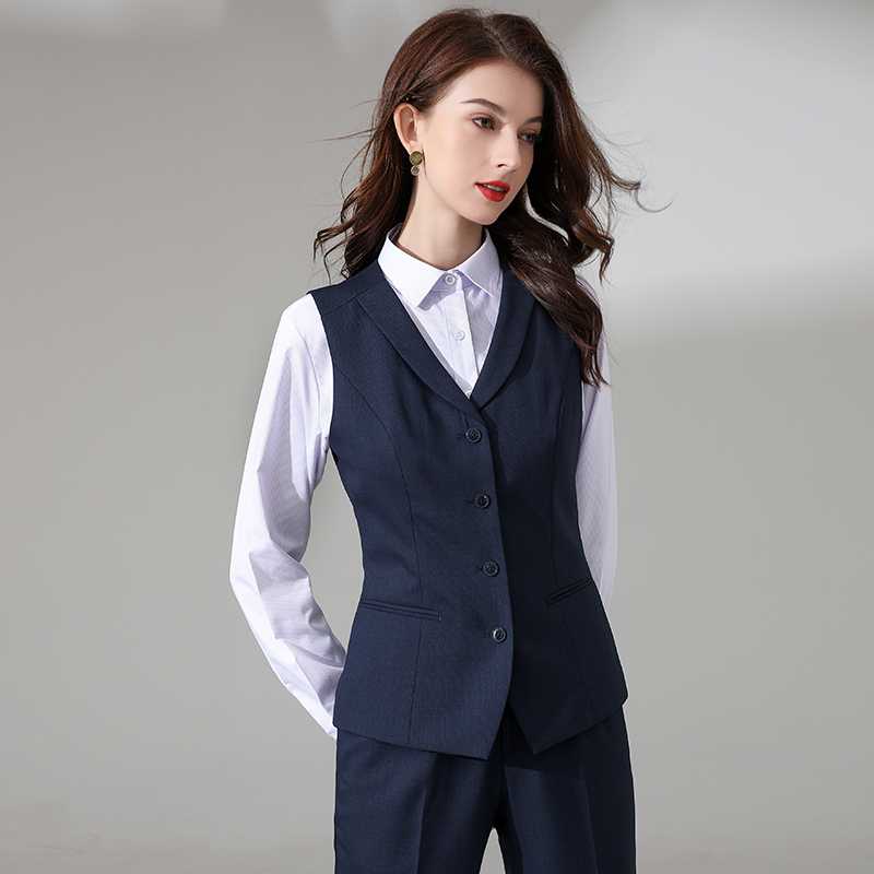 レディースベスト しなやかシルエット ベストスーツ