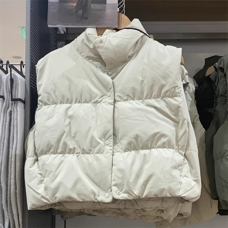 レディースベスト ふんわり軽量中綿ベスト