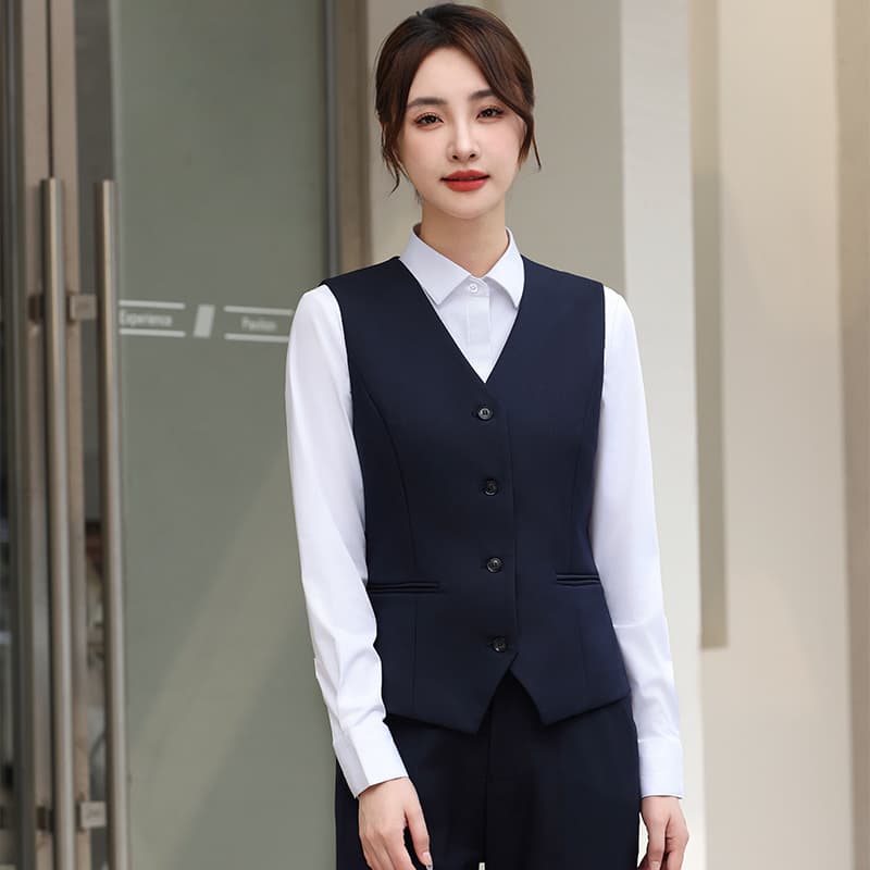 レディースベスト 優美シルエット オフィスベスト