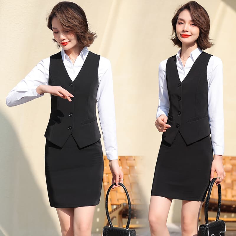レディースベスト 美シルエット プロフェッショナル ベストスーツ