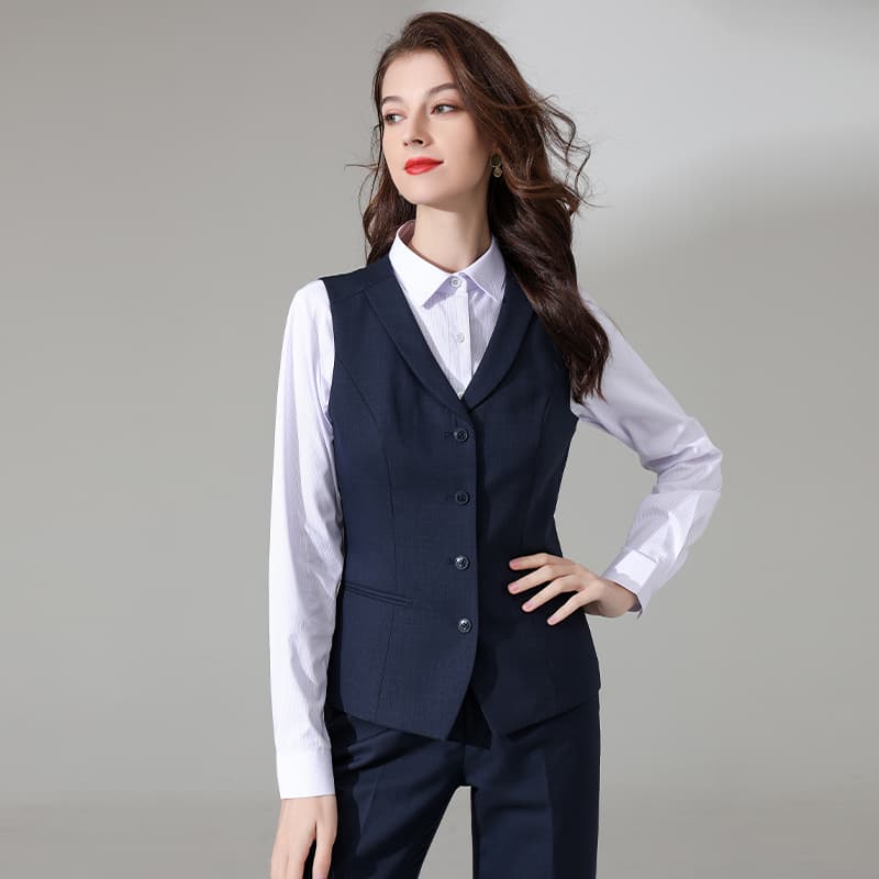 レディースベスト しなやかシルエット ベストスーツ