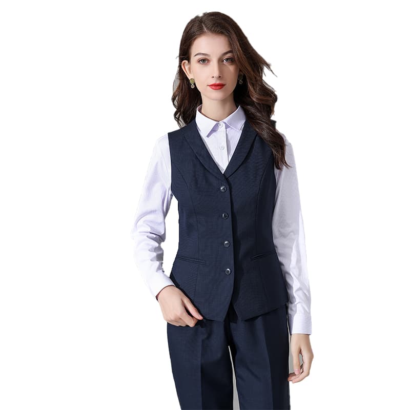 レディースベスト しなやかシルエット ベストスーツ